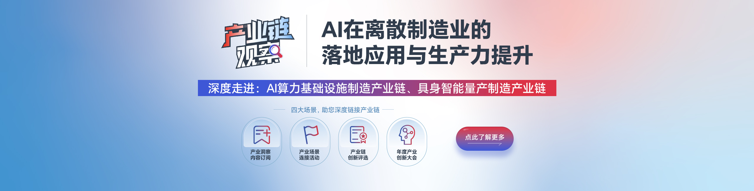 产业链观察banner